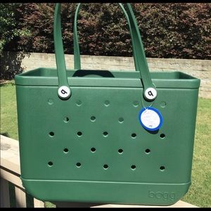 Hunter Green Large Bogg Bag NWT